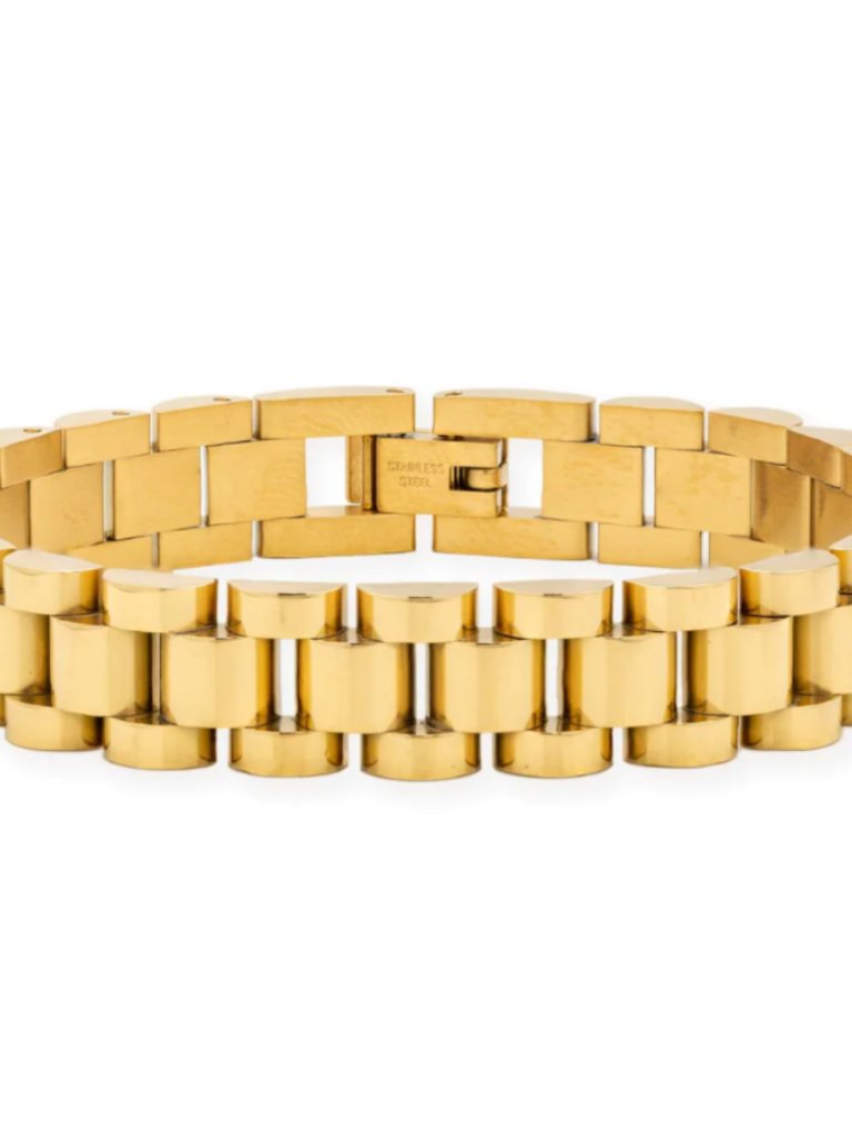Nwot | Bracha Rolly Bracelet In Gold